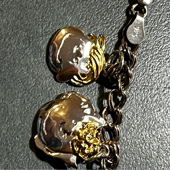 Rare Peanuts Themed 925 Charm Bracelet - Picture 4 of 5